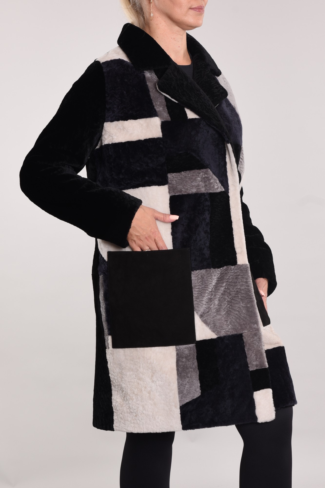 Астраган на подкладе