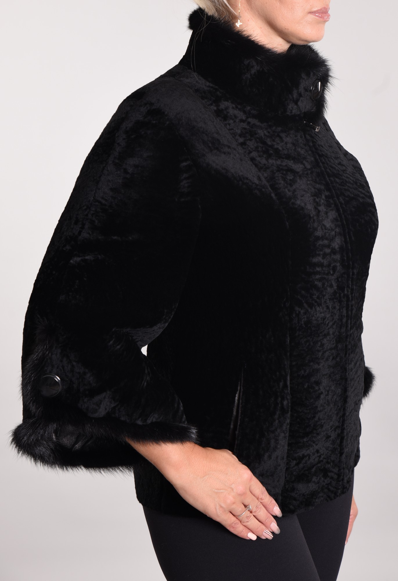 Астраган с подкладом