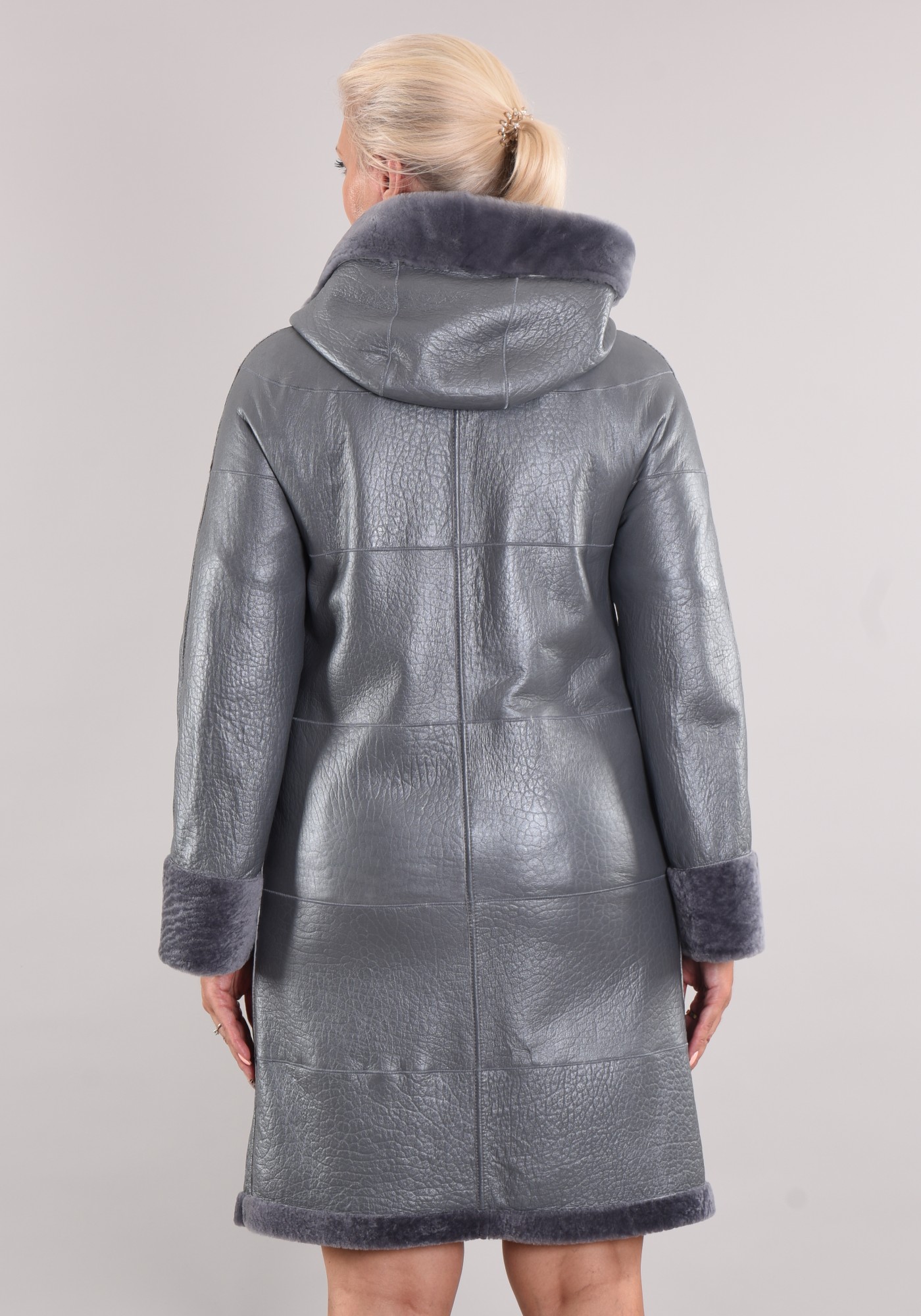 Астраган с покрытием двусторонняя модель