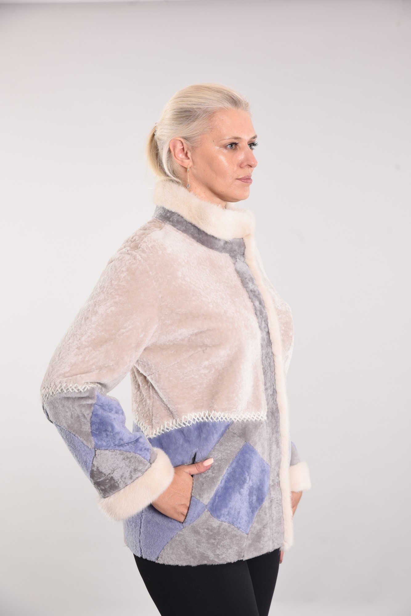 Astragan reversible coated model