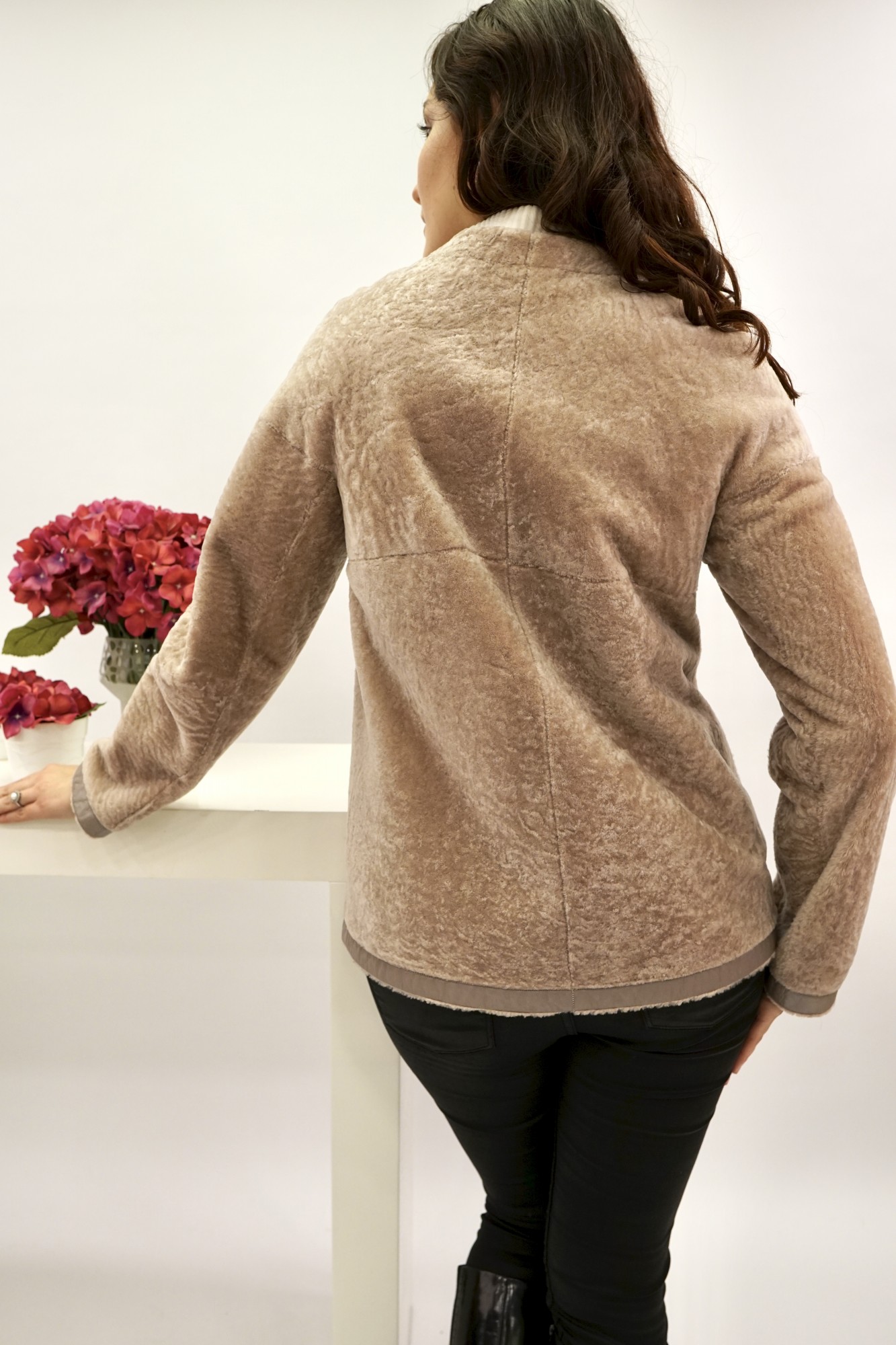 Astragan reversible coated model