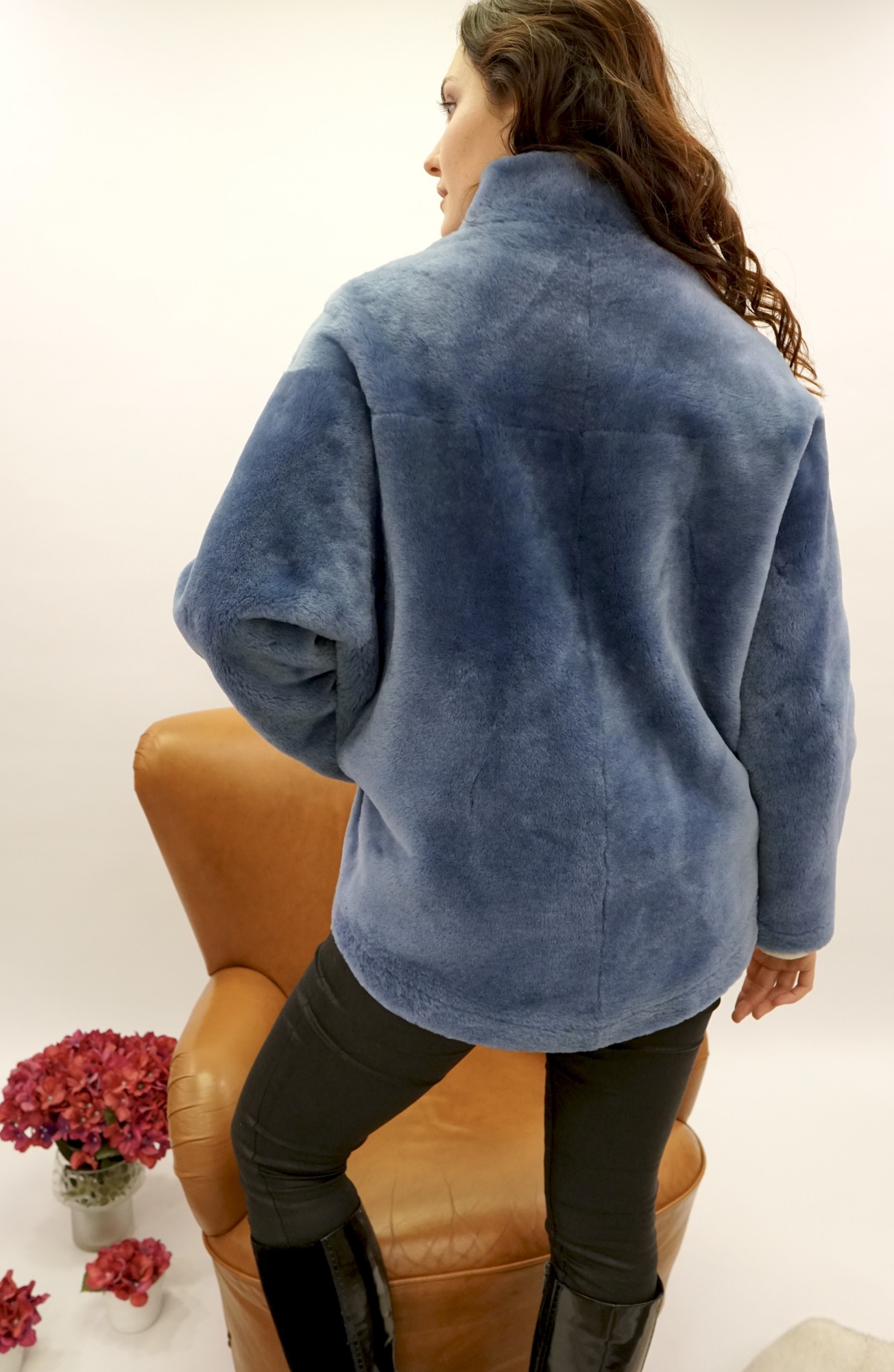 Испанский Меринос двусторонняя модель с покрытием