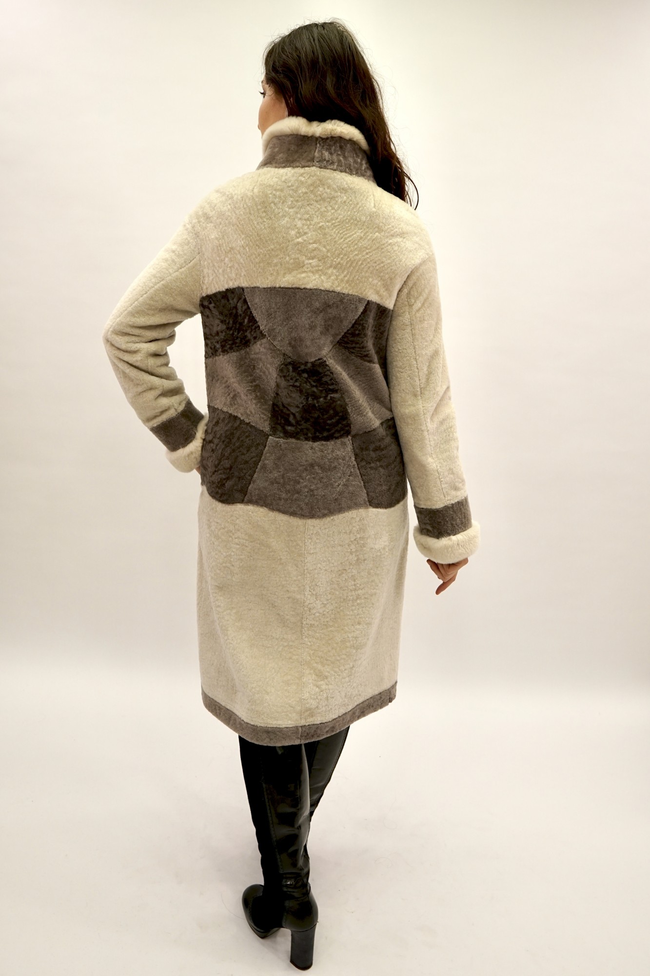 Astragan double-sided coated model with edge Rex