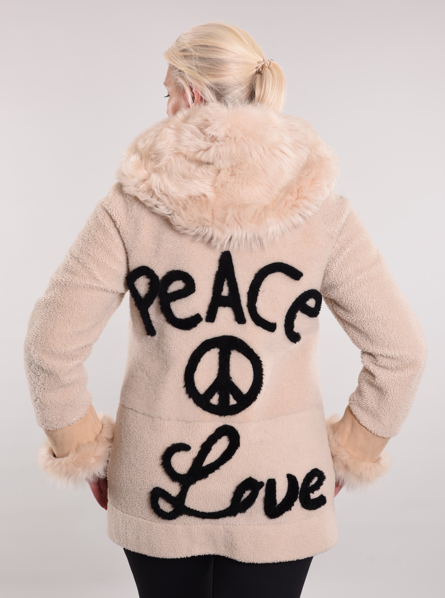 Дублёнка кёрли и тоскана