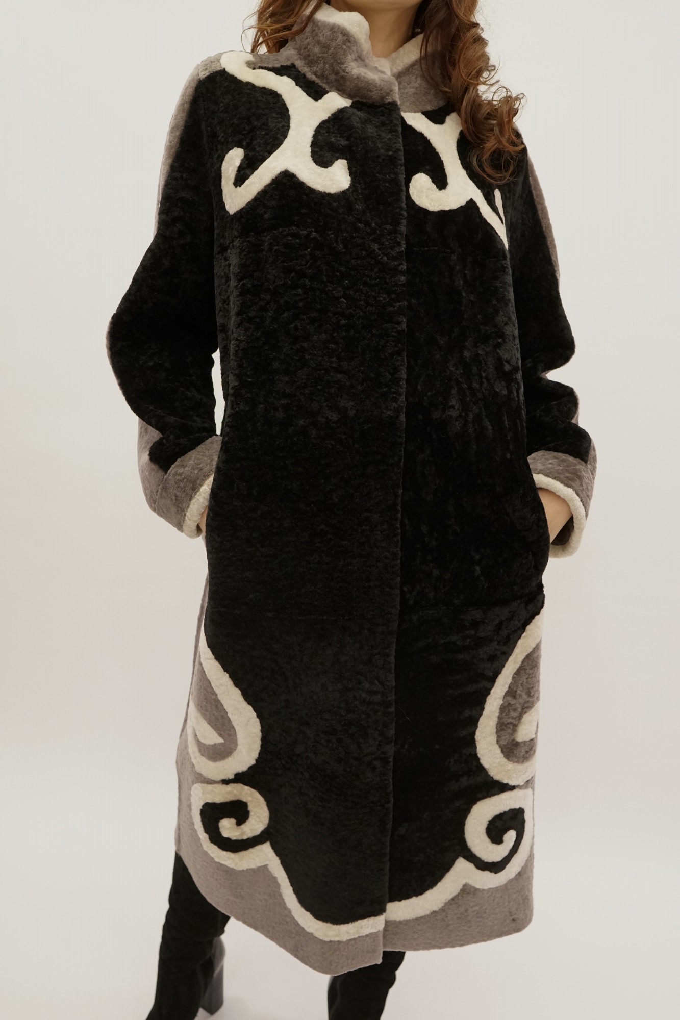 Astragan reversible coated model