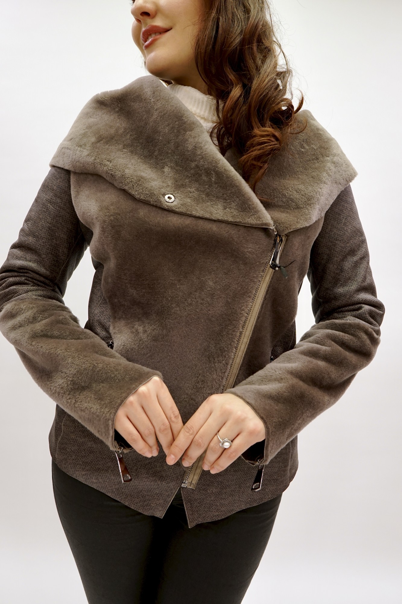 Испанский Меринос с покрытием, комбинированная модель с капюшоном