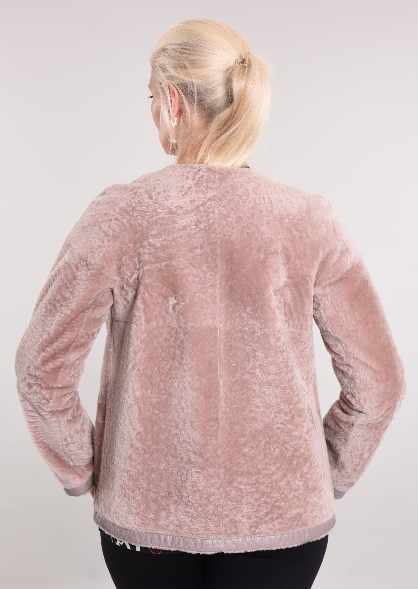 Astragan coated reversible