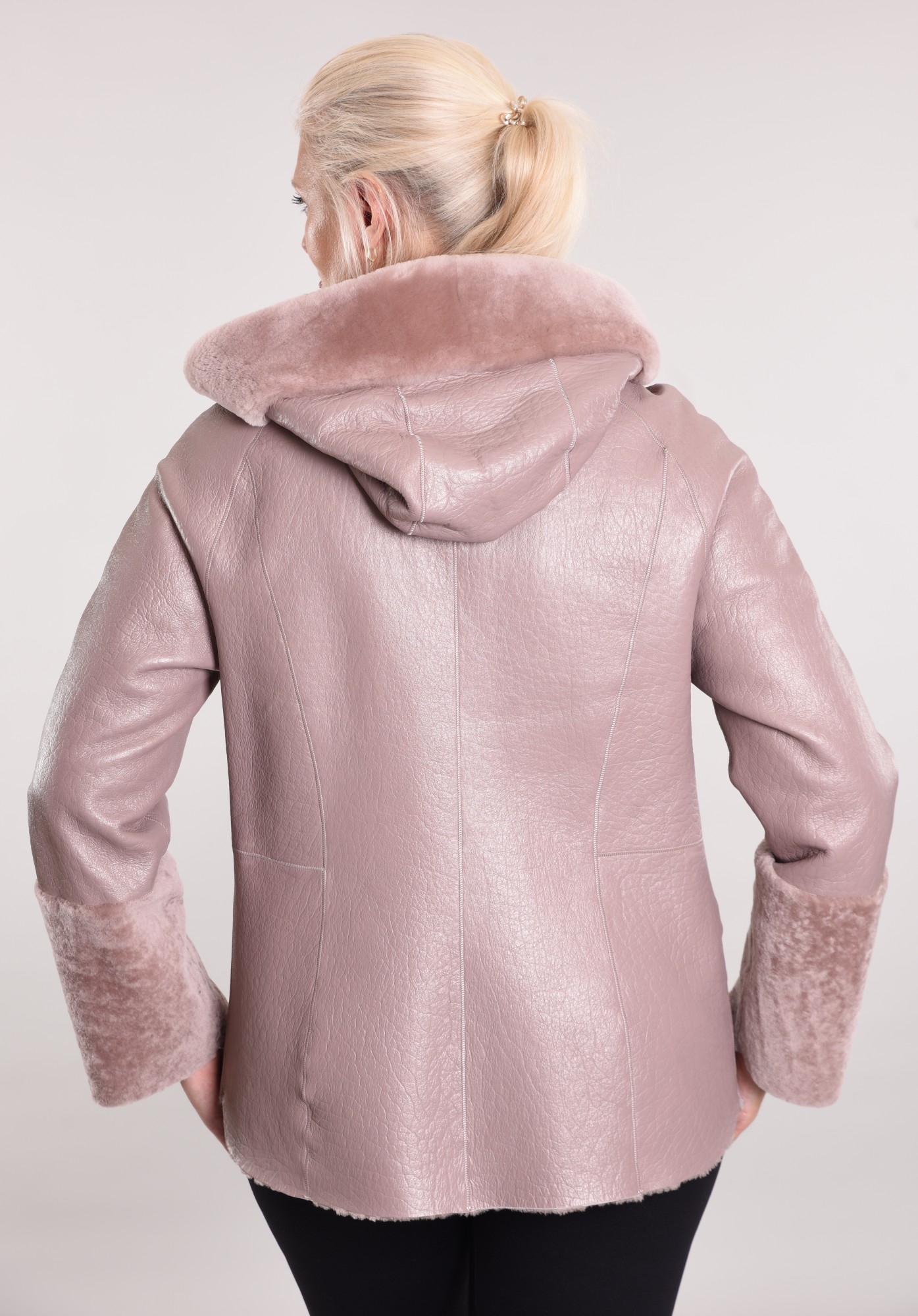 Coated Astragan and Hooded Mouton Edge