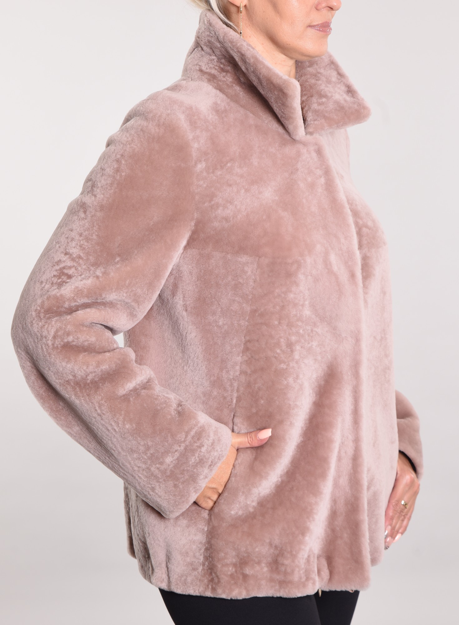 Дублёнка двусторонняя испанский меринос