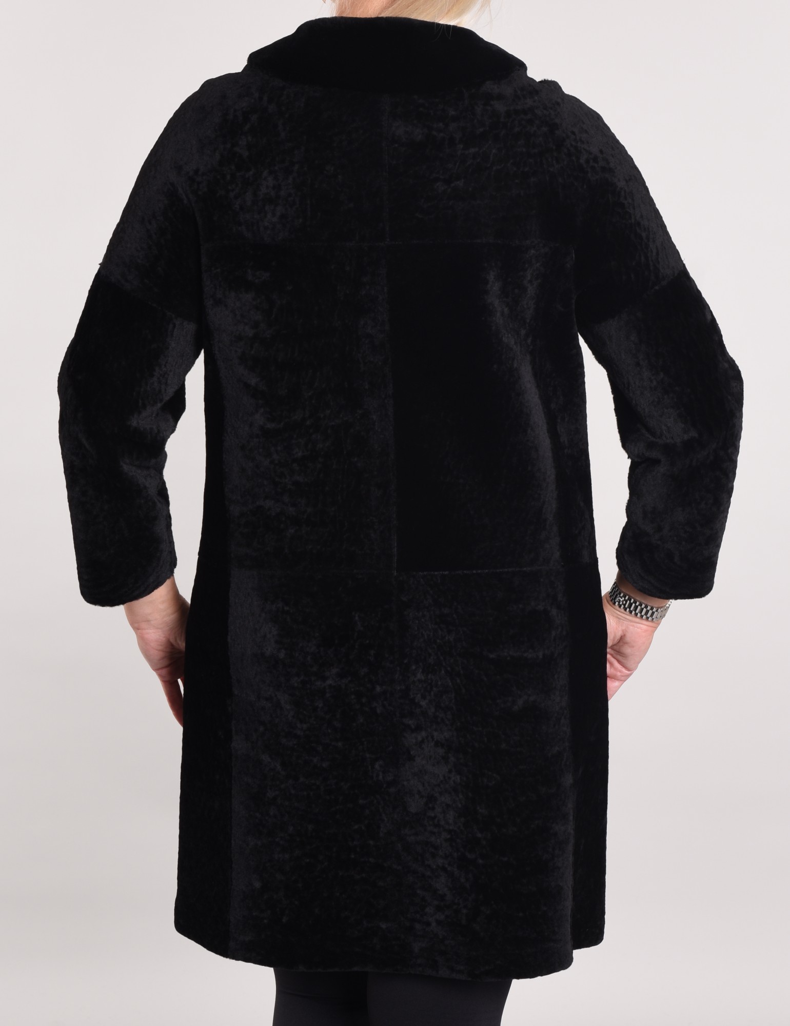 Astragan is double-sided, coated, along the edge of the Rex product. Oversize