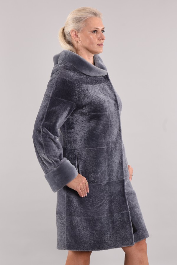 Astragan coated reversible model