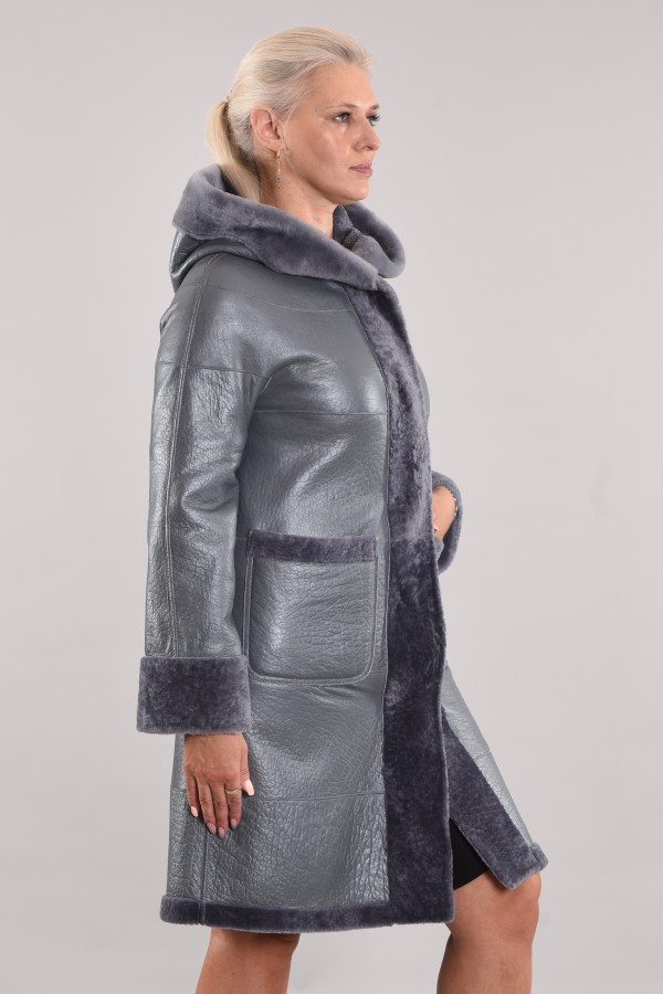 Astragan coated reversible model