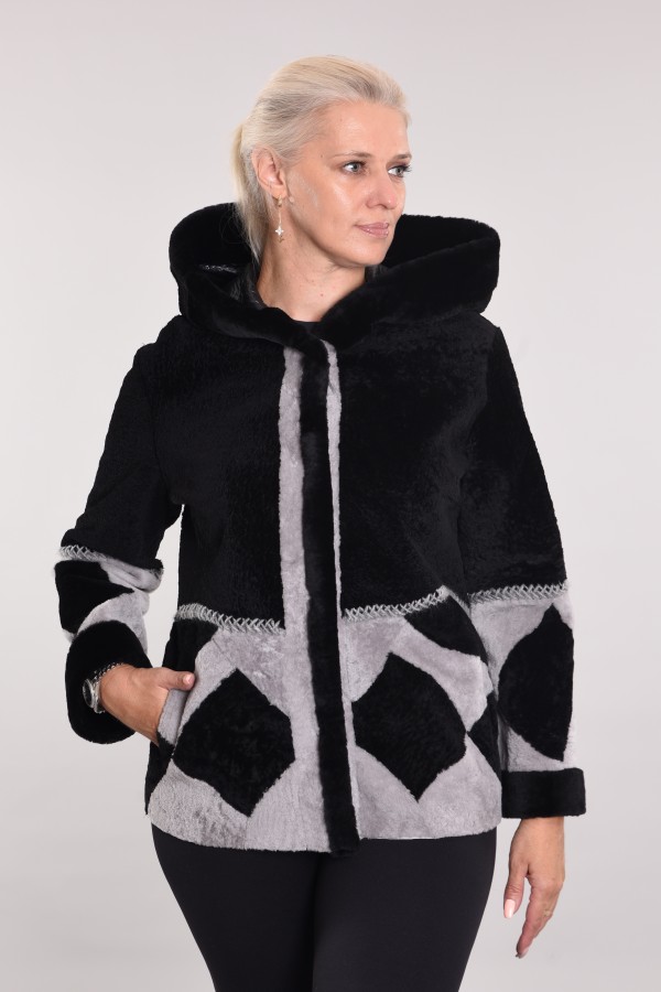 Astragan coated reversible model