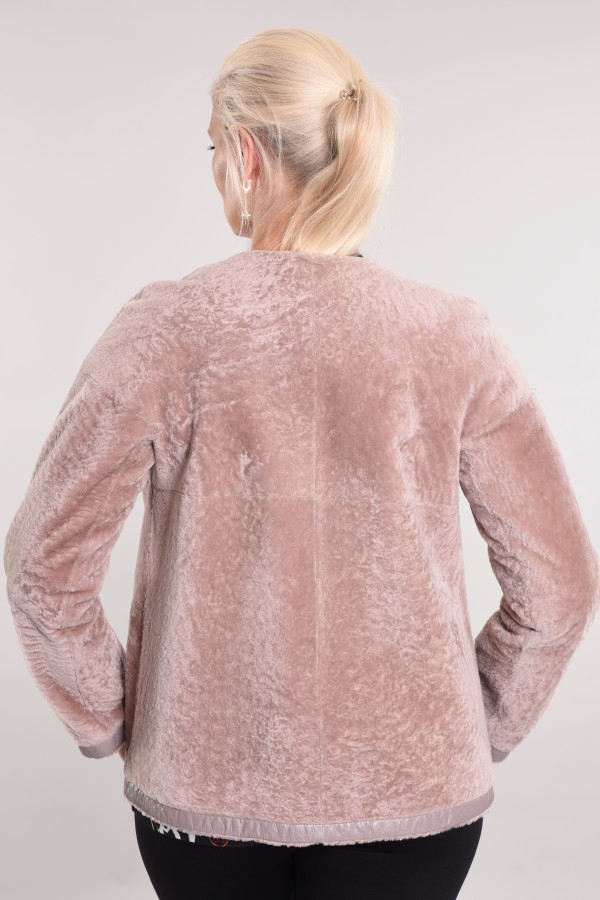 Astragan coated reversible